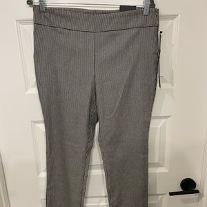 Meg & Margot Pull On Skinny Leg Houndstooth Pants - XL